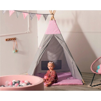 ISO 8705 Teepee růžové hvězdičky – Zboží Dáma ISO 8705 Teepee růžové hvězdičky – Zboží Dáma