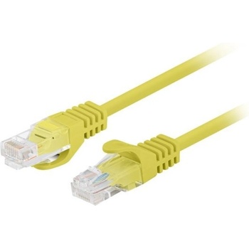 Lanberg Fluke Passed Lanberg patchcord cat. 6 UTP 0.25 m yellow 10-pack (PCU6-20CC-0025-Y)