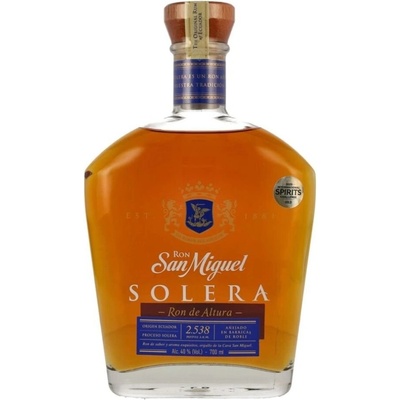 Rum San Miguel Solera 40% 0,7 l (holá láhev)