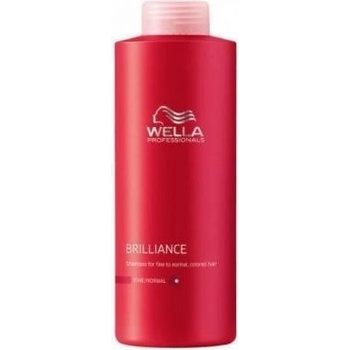 Wella Brilliance Shampoo For Coarse Colored Hair 1000 ml