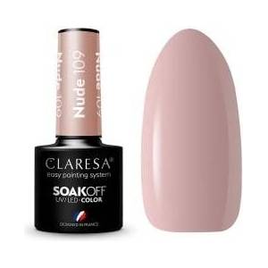Claresa Soak Off UV/LED Nude Gel Polish 109 5g