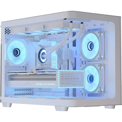 Ion Computers Геймърски компютър ION P300C-G-WT-v1 с процесор Intel Core i5-12400, RAM памет 32GB(2x16GB) DDR5 6000MHz, SSD 1TB NVMe PCIe Gen4, водно охлаждане 240 (c003481)