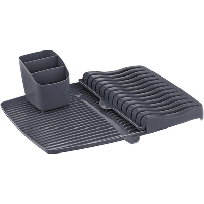 Horecano HOME-Стелаж за чинии от 3 части 40x30, 5xh11, 5cm АНТРАЦИТ (TRN- 199-04) (014830)