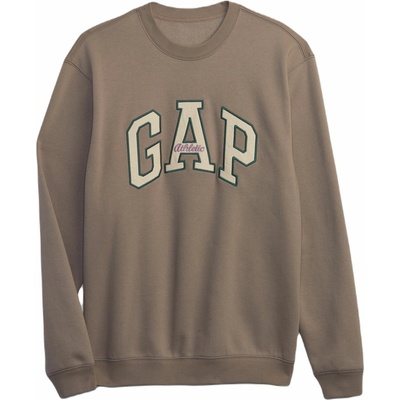 GAP HO23 Core Logo Crew hnedá,béžová
