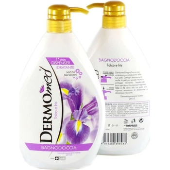 Dermomed sprchový gél s dávkovačom Talco e Iris 1 l