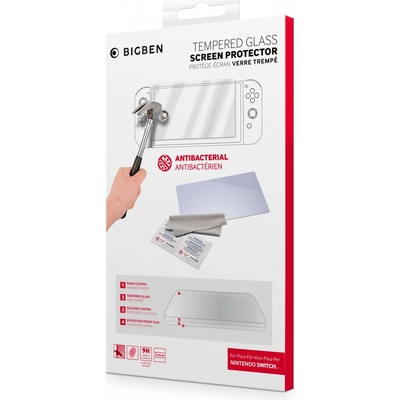 Bigben Tempered Glass Screen Protector Switch Lite