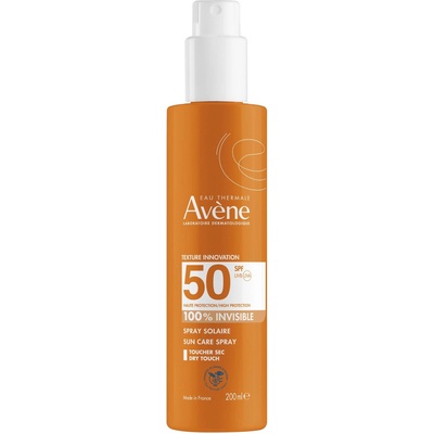 Avène Sun Слънцезащитен спрей за лице и тяло, за възрастни, SPF50+, 200 ml
