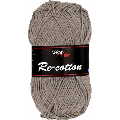 Vlna Hep Re-cotton 81338 hnědošedá