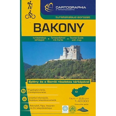 Cartographia Budapest atlas Bakony 1:40 t.