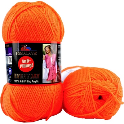 Himalaya příze Everyday Neon 70051 oranžová