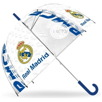 Real Madrid deštník holový průhledný