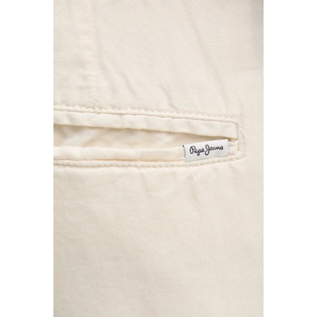 Pepe Jeans Ленен къс панталон Pepe Jeans RELAXED LINEN SMART SHORTS (PM801093)