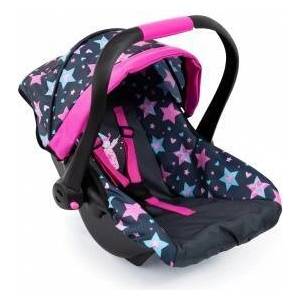 Bayer Nosidelko doll car seat with canopy navy blue stars 67906AA