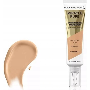 Max Factor Miracle Pure Skin dlouhotrvající make-up SPF30 82 Deep Bronze 30 ml
