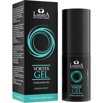 LuxuriA Intimateline Luxuria Vortex - възбуждащ гел за жени с охлаждащ ефект (30 ml)