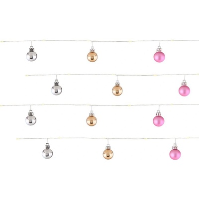 Glob Globoo 29862-20 LED Vánoční řetěz 20xLED 2xAA 2,2m teplá bílá GL7002