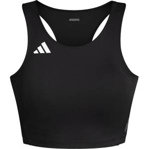 adidas Дамски спортен сутиен adidas Women's ADIzero Essentials Running Crop Top Sports bra - Black (114-4086-0115)