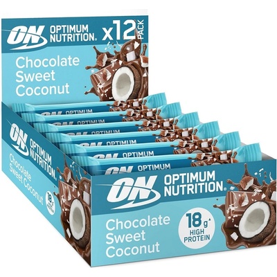 Optimum Nutrition Optimum Coconut Protein Bar, 1x59 Grams/12 bar box/