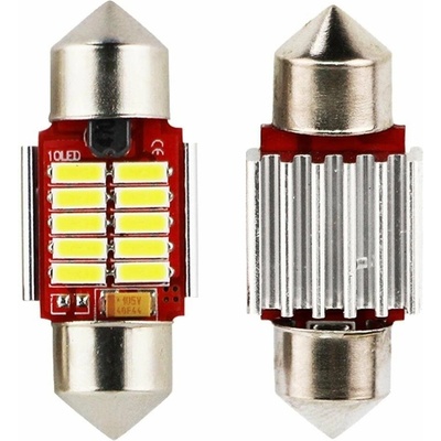 SEFIS LED žiarovka sufit 31 mm 12 V 10SMD CANBUS 4581-MS-046393