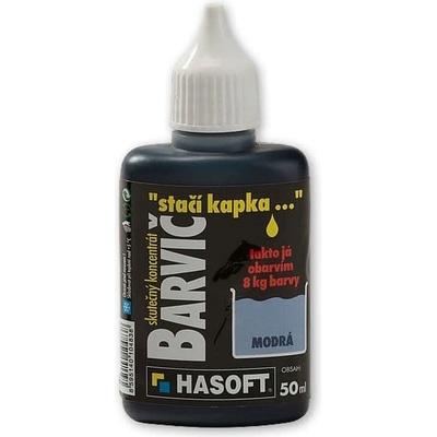 Hasoft Farbič 50 ml modrá