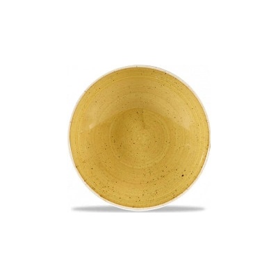 Churchill 1795 Stonecast Mustard Seed Yellow 18,2 cm miska ručně zdobená