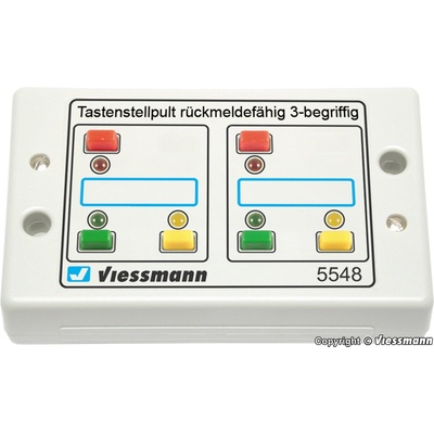 Viessmann H0 Ovládací panel pro dvouramenné návěstidla a trojcestné výhybky 5548