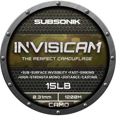 Sonik Subsonik Invisicam Snag Leader 100 m 0,55 mm 45 lb