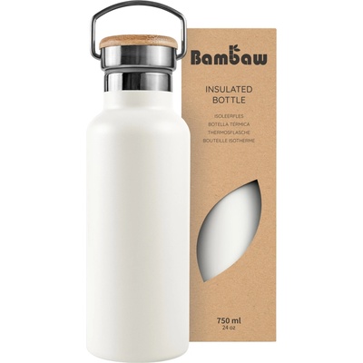 Bambaw Nerezová termoska 750 ml Polar White
