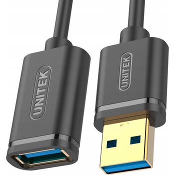 Unitek Y-C458GBK predlžovací USB 3.0 AM-AF, 1,5m, černý