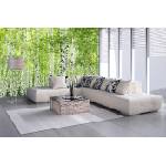 DIMEX ART Самозалепваща се флизелинова фототапета пролетна брезова гора 375 x 250 см