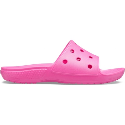 Crocs Classic Crocs Slide K dětské pantofle růžová