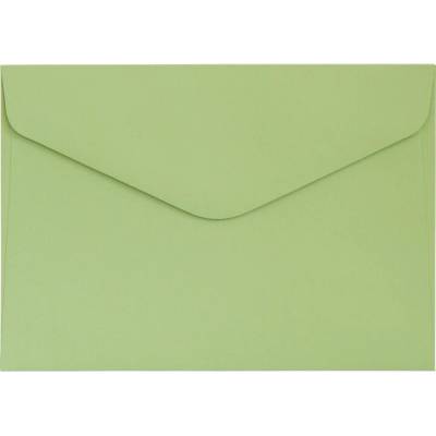 Galeria Papieru Ozdobné obálky hladké - C6, 130 g/m2, sv. zelené, 10 ks
