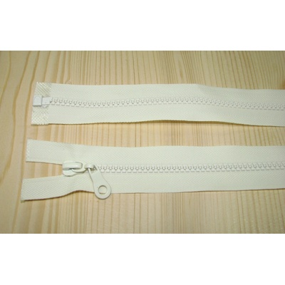 Zips kostenný smotanová 5mm deliteľný 30cm