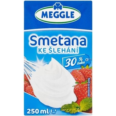 Meggle Smetana ke šlehání 30% tuku 250 ml – Zboží Mobilmania