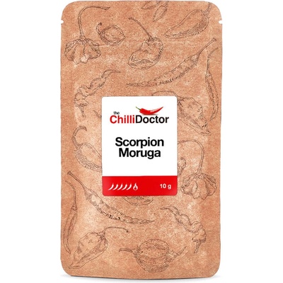 The ChilliDoctor Trinidad Scorpion Moruga chilli celé sušené 10 g
