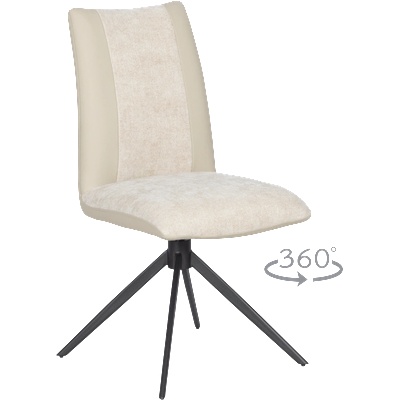 Carmen Трапезен стол tulsa - шампанско (3532357)