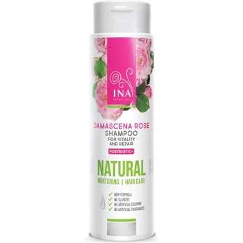 Ina Essentials Шампоан с роза за суха и изтощена коса, 200 ml