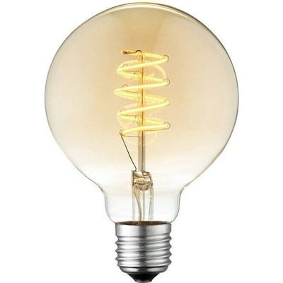 Home Sweet Home LED žiarovka Amber Globe 95, 4 W, 140 lm, teplá biela, E27 L211702-23