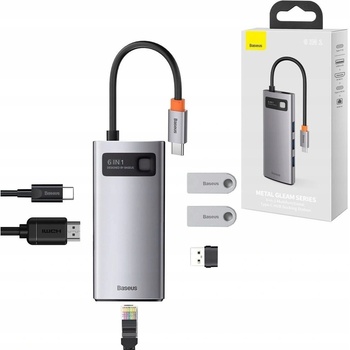 Baseus Metal Gleam Series CAHUB-CW0G