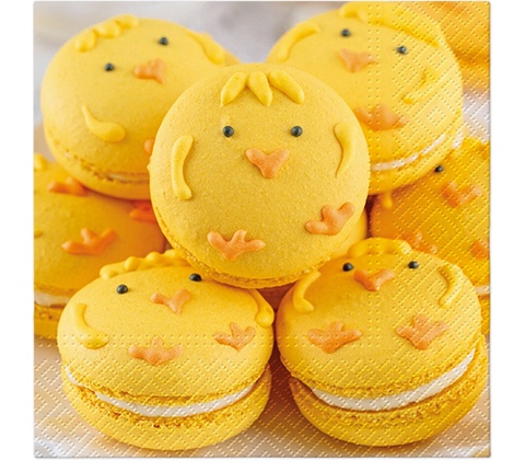 TaT Obrúsky Easter Cute Macarons 33x33cm