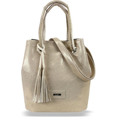 Zellia C200 rosegold dámska taška cez rameno 33 5 x 28 x 12 cm