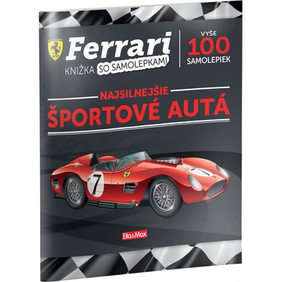 FERRARI sportovní vozy Kniha samolepek