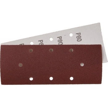 Papír brusný 93x230mm P80 8otvorů 5ks