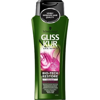 Schwarzkopf Gliss Kur Kur Bio-Tech Restore šampón na poškodené vlasy 250 ml