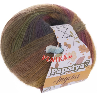 Kamgarn Příze Papatya Angora Batik Varianta: 556-43