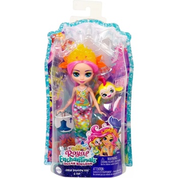 Enchantimals Кукличка с животинче Enchantimals - Radia Rainbow Fish & Flo (MTFNH22_HCF68)