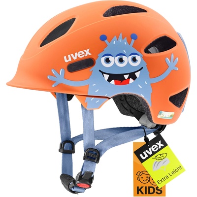 uvex OYO Style children's bicycle helmet, Monster Papaya matt, 50-54 cm - S4100471117