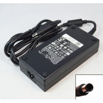 Dell Захранване (оригинално) за лаптопи Dell 19.5V 180W 9.23A, (7.5x5.0) 3 prong