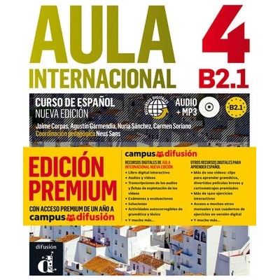 Aula Internacional Nueva edición 4 B2.1 - Premium – Libro del alumno + CD
