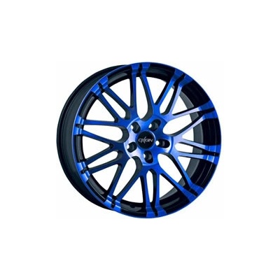 OXIGIN 14 10x22 5x120 ET40 blue polished matt